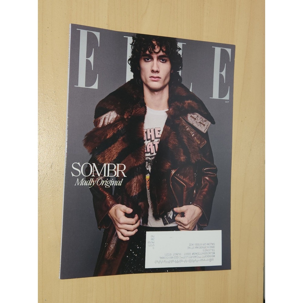SOMBR - ELLE MAGAZINE - OCTOBER 2026 - BRAND NEW
